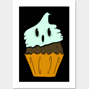 Ghost Cupcake Posters and Art